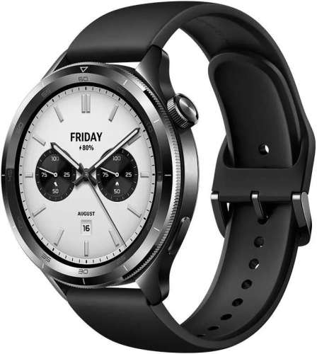 Смарт-часы Xiaomi Watch S4,  47мм,  1.43",  черный/черный [bhr9195gl]